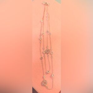 Anne Klein Elegant Gold and Silver Necklace